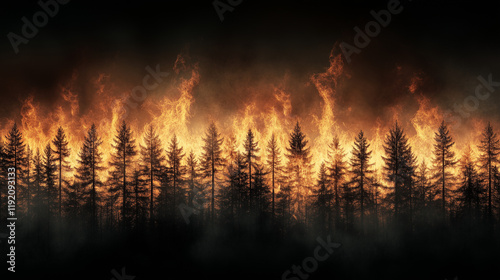 Infernal Forest Fire: A dra...