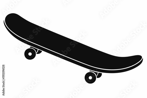 Abstract Skateboard Lines