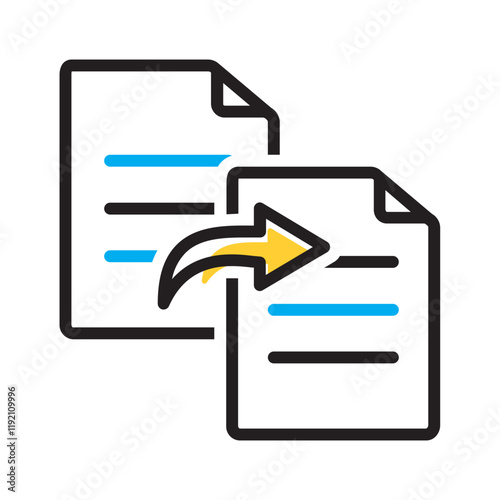 фотографія Vector multicolor icon for Copy