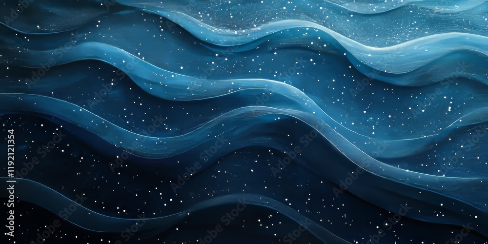 Grainy blue black gradient background, subtle patterns texture, poster design, high contrast, Generative AI