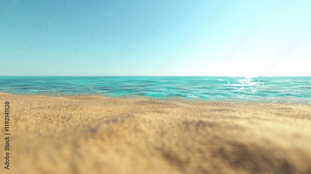 Tropical Beach Paradise: Golden Sands and Turquoise Waters Tropical Beach Paradise: Golden Sands and Turquoise Waters