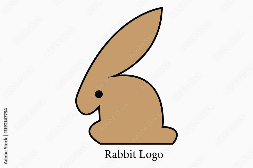 Fototapeta premium illustration of a rabbit