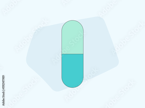 pill capsule illustration
