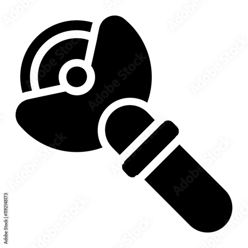 Angle grinder Solid Icon
