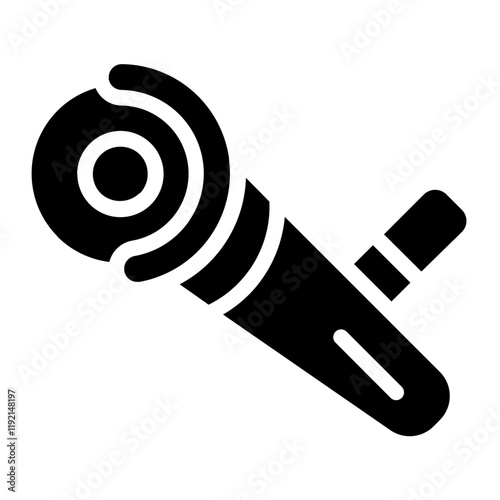 Angle grinder Solid Icon