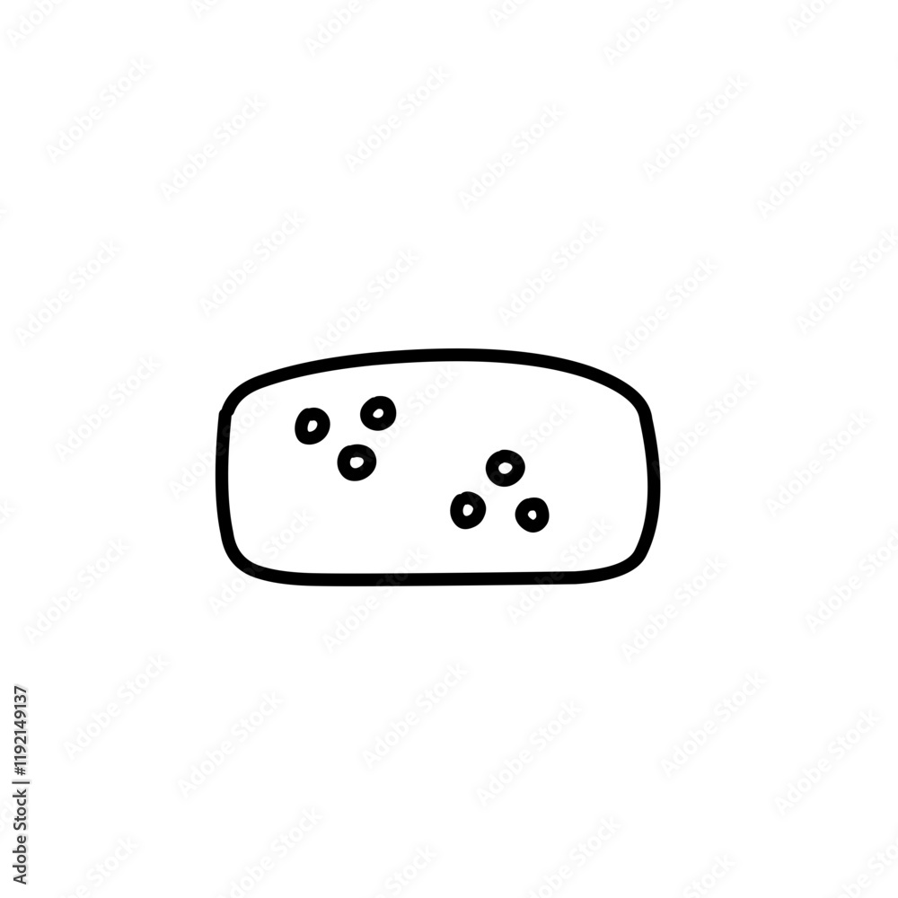 bread outline bread outline