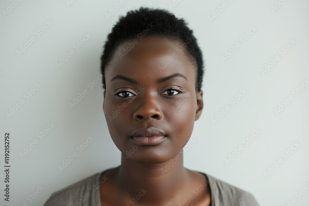 A serene portrait of a woman with a calm expression against a minimalist white background. The image captures simplicity and poise, emphasizing natural beauty and tranquility. A serene portrait of a woman with a calm expression against a minimalist white background. The image captures simplicity and poise, emphasizing natural beauty and tranquility.