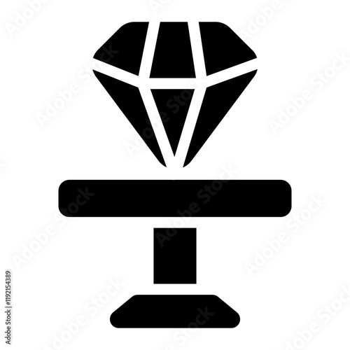 Diamond Solid Icon