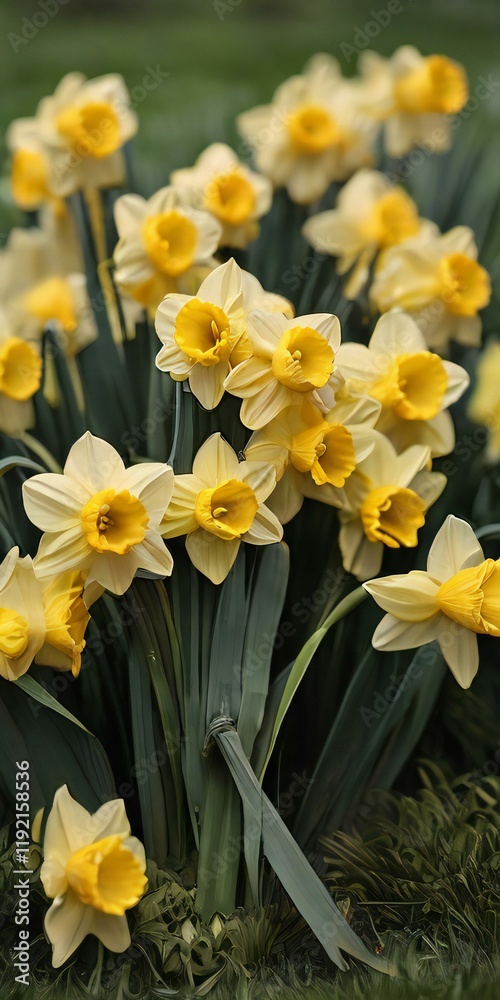 Obraz premium bouquet of daffodils