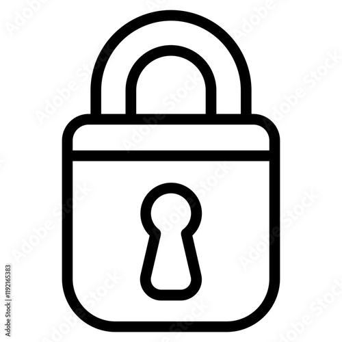 Password Line Icon
