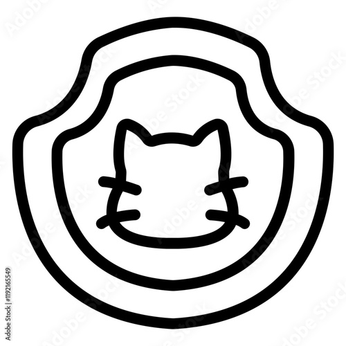 Pet care Line Icon