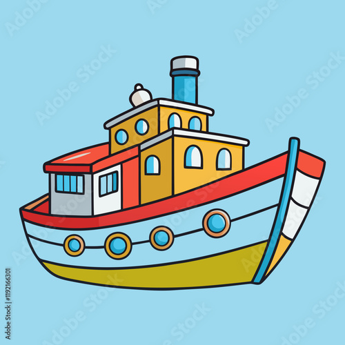 boat vector  illustration