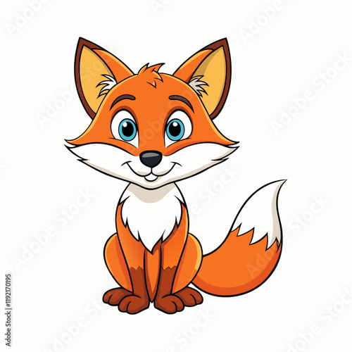 red fox cartoon