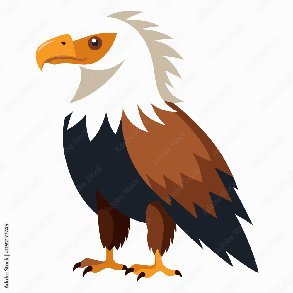 Obraz premium african fish eagle vector