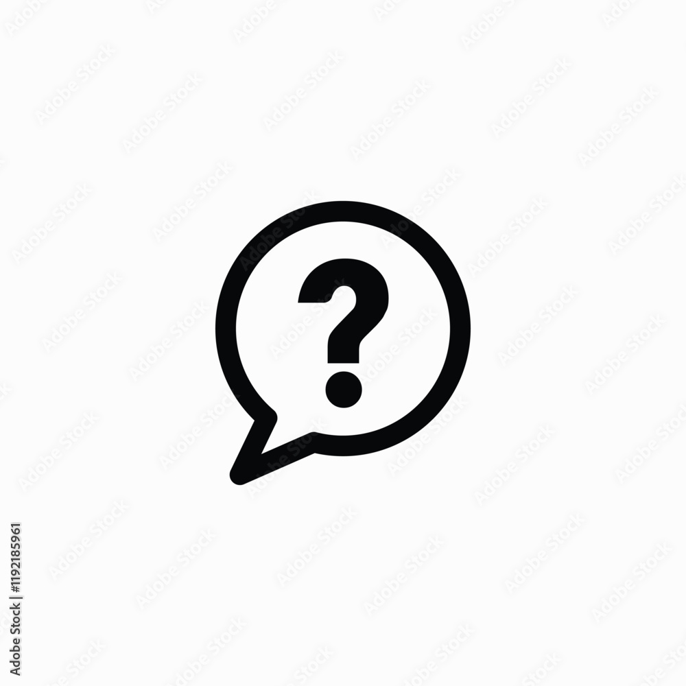 Question mark icon vector, help, question mark symbol illustration for graphics design fully editable vector template Question mark icon vector, help, question mark symbol illustration for graphics design fully editable vector template
