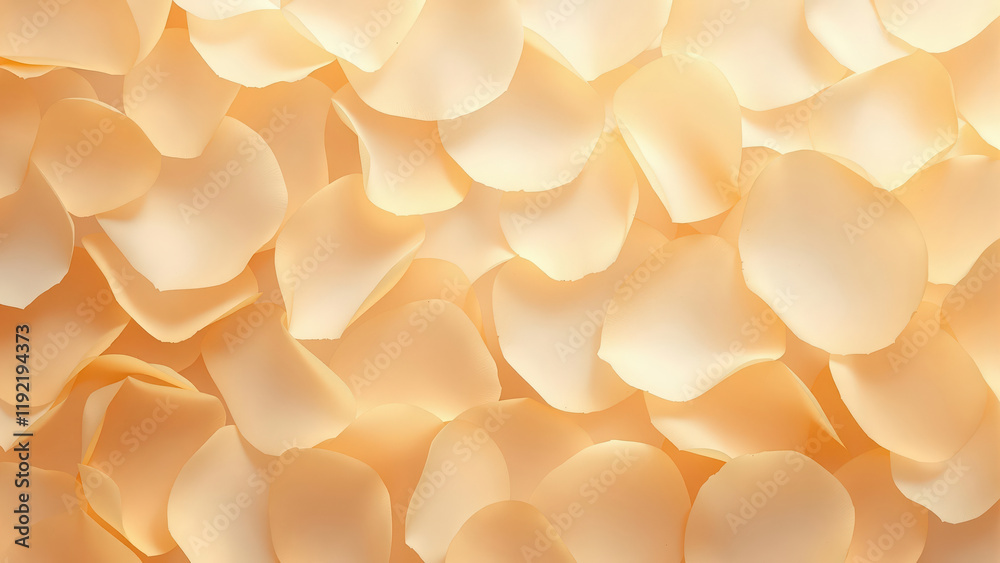 Soft Pale Peach Flower Petals in a Light Floral Background with Macro Details Soft Pale Peach Flower Petals in a Light Floral Background with Macro Details