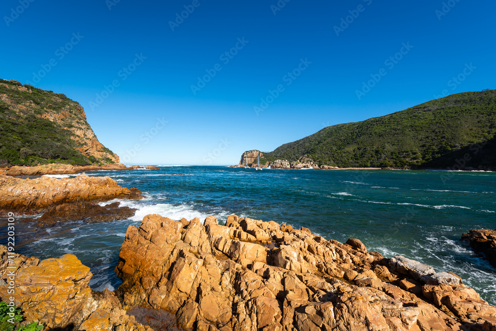 knysna heads, garden route, south africa knysna heads, garden route, south africa
