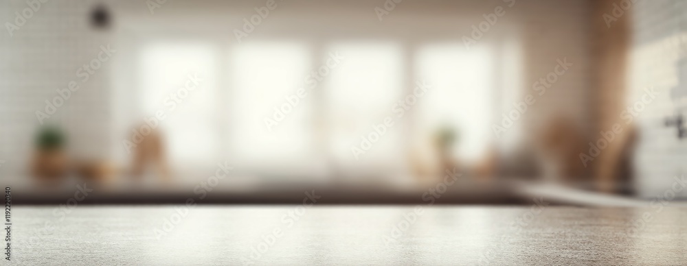 A kitchen countertop background with modern aesthetics for culinary product displays. Generative AI A kitchen countertop background with modern aesthetics for culinary product displays. Generative AI