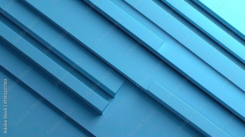 Minimal symmetry concept. Abstract blue background with layered geometric shapes creating depth and texture. Minimal symmetry concept. Abstract blue background with layered geometric shapes creating depth and texture.