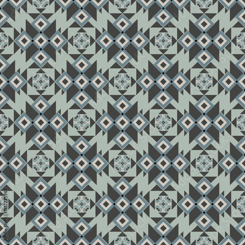 American tribal ethnic native pattern seamless.Traditional Navajo,Aztec,Apache,Southwest and Mexican style fabric pattern.Abstract vector motif pattern.For fabric,clothing,blanket,woven,wrap,decorate.