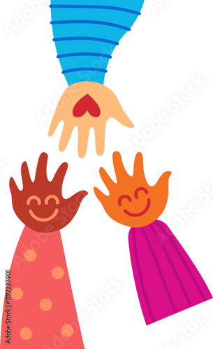 Kindness Hand Illustration