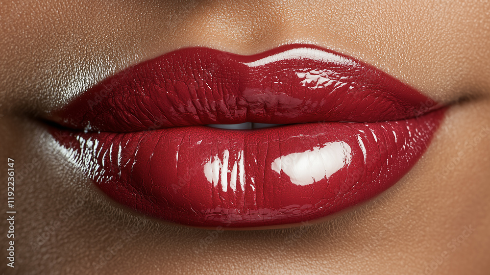 Obraz premium Smooth Lips: Nourishing Care & Stunning Appearance 