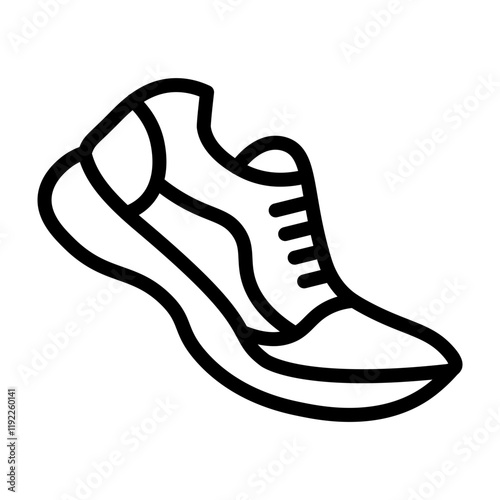 Sportswear Vector Line Icon Design