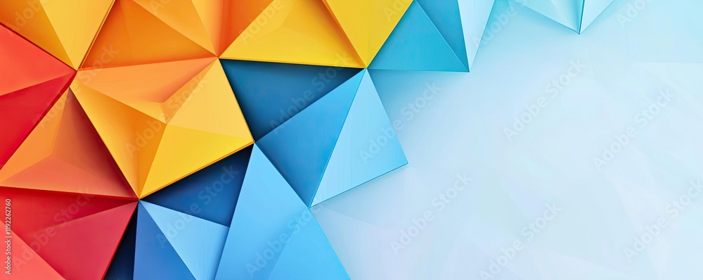 Triangle abstract background concept. A vibrant background of colorful geometric shapes in various hues and shades. Triangle abstract background concept. A vibrant background of colorful geometric shapes in various hues and shades.