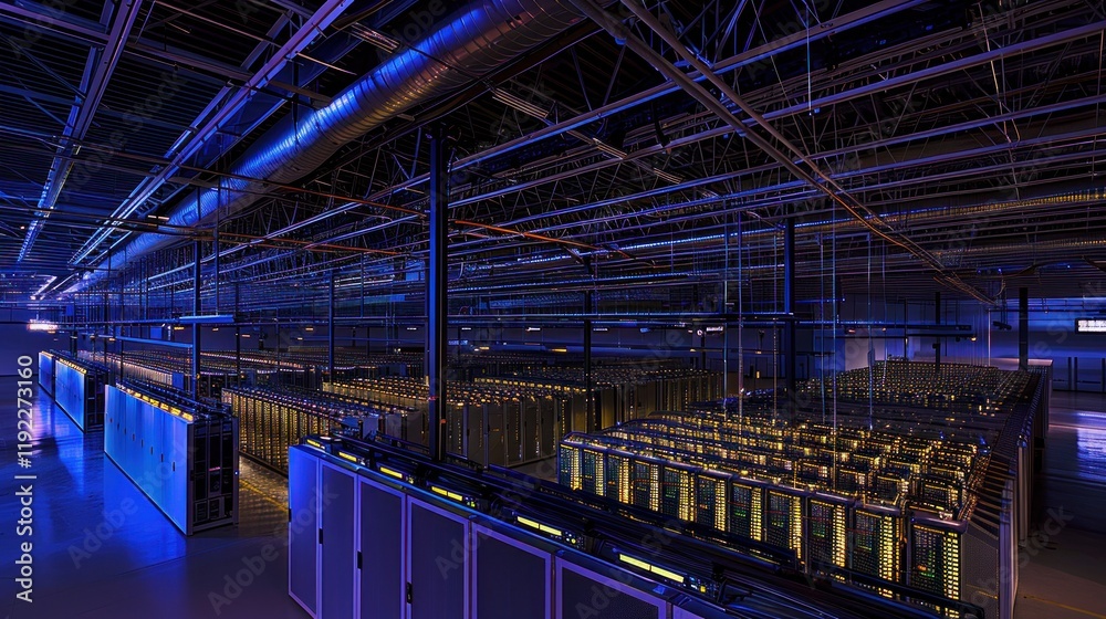 Fototapeta premium view of a dark room