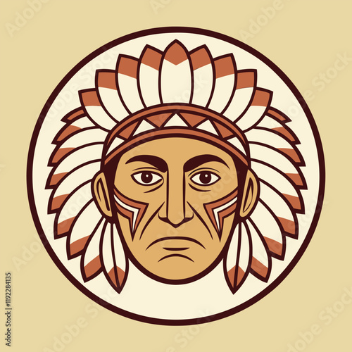 native american face5