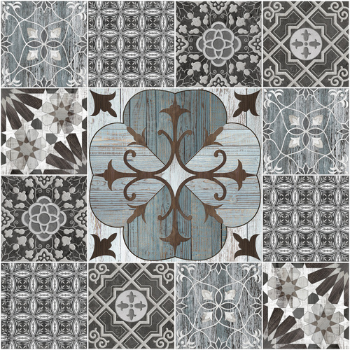 illustration Marble seamless Wall and Floor Tiles with a modern abstract decorative mosaic pattern.