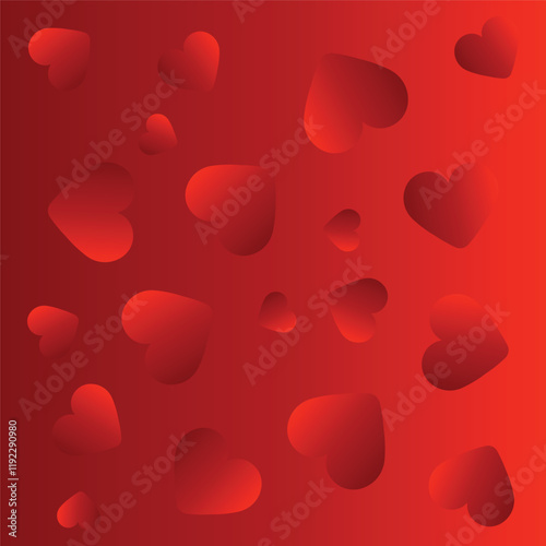 Valentine and love heart textured background concept. 14 February.