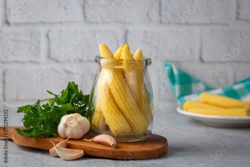 Delicious looking baby corn...