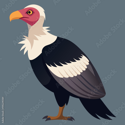 Tableau sur toile illustration of an andean condor
