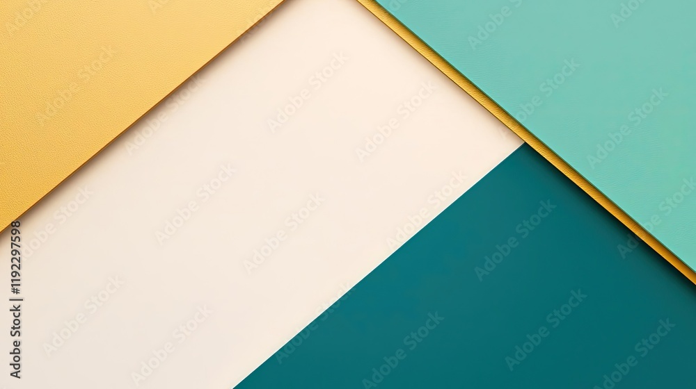 Minimal symmetry concept. Colorful geometric shapes layered together forming a vibrant abstract background. Minimal symmetry concept. Colorful geometric shapes layered together forming a vibrant abstract background.