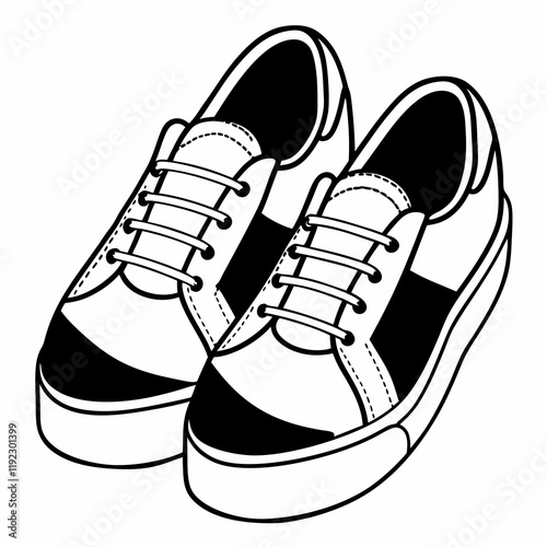 illustration of a pair of shoes