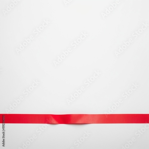 Free Download  Piece of red tap isolated on plain background - GFXLoad