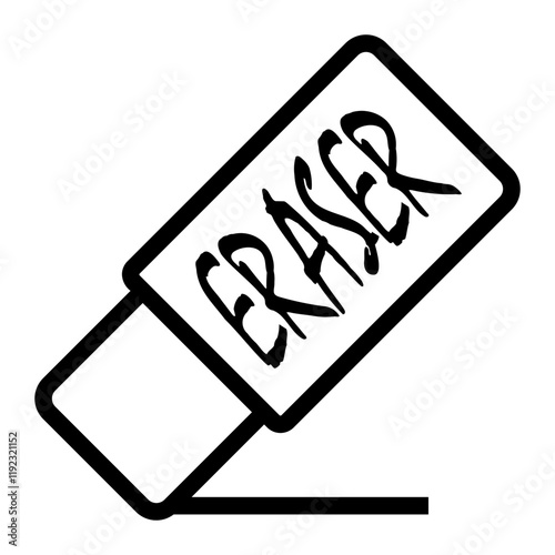 erase Line Icon