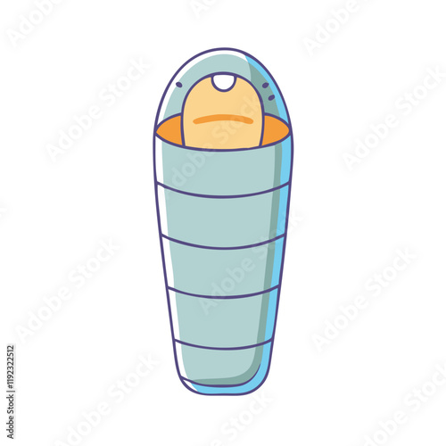sleeping bag for mina tents vector icon, sleeping bag for mina tents vector illustration - simple illustration of sleeping bag for mina tents, perfect for sleeping bag for mina tents logos and icons