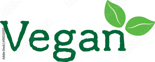 vegetarian sign,mark sticker Vector illustration