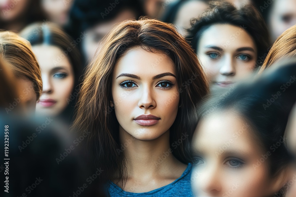 Fototapeta premium Exploring women s representation in politics achievements and ongoing challenges ahead