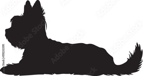 Yorkshire Silhouette Vector Illustration