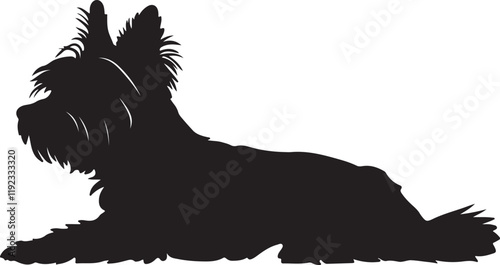 Yorkshire Silhouette Vector Illustration