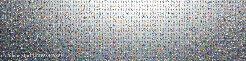 Abstract metallic texture with dotted pattern, silver tones, backdrop, modern background, background image