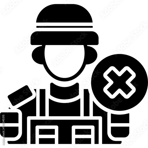Anti Terrorism Day Icon