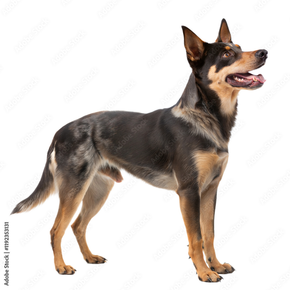 Australian Kelpie Dog AI Generated Image Australian Kelpie Dog AI Generated Image