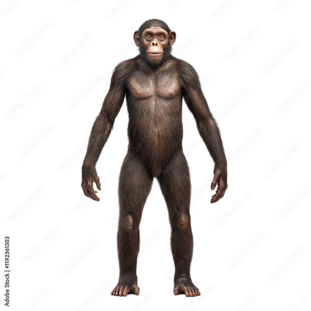 Australopithecus AI Generated Image Australopithecus AI Generated Image