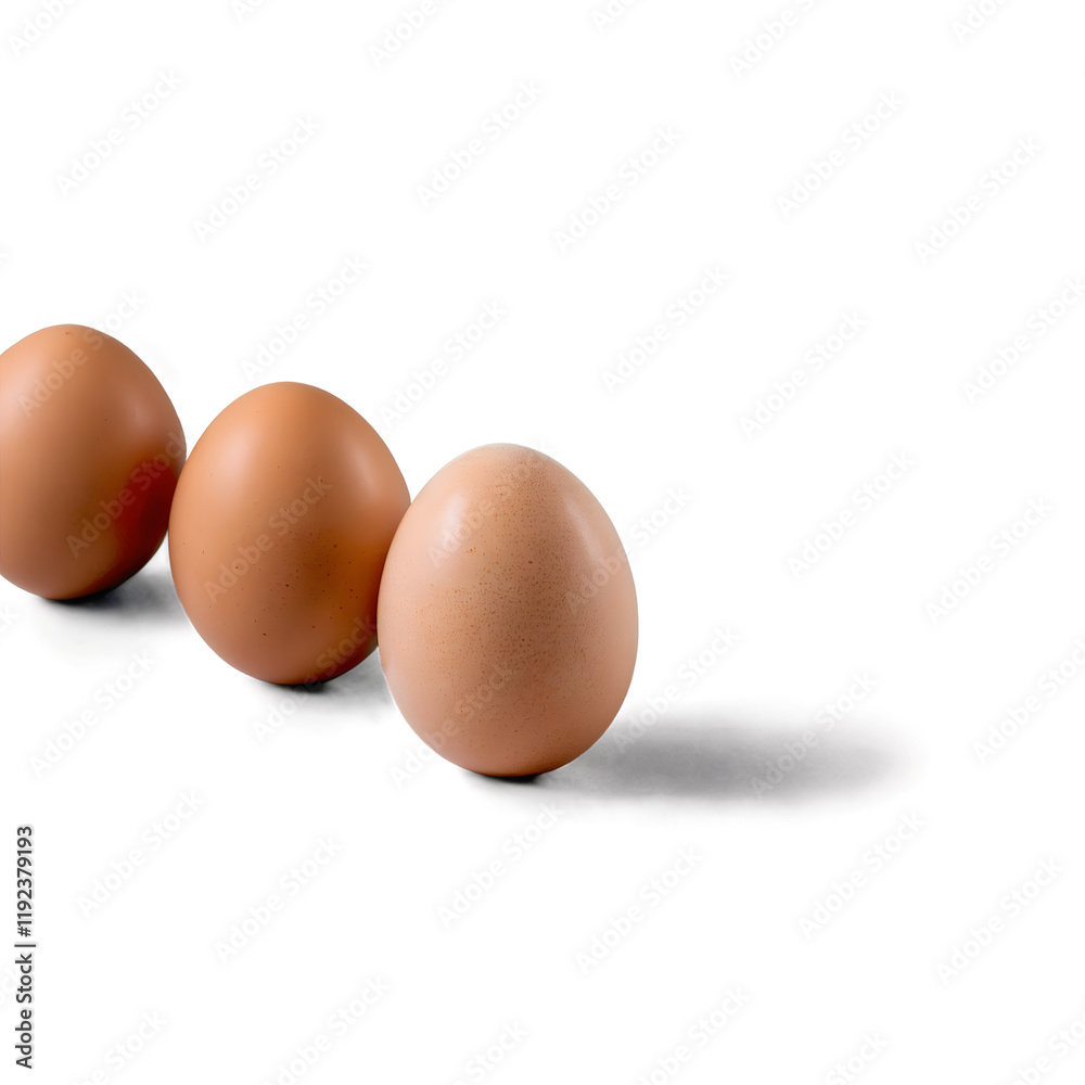 Fresh Organic Chicken Egg Isolated on a Transparent Background for Culinary and Nutritional Use in Recipes Fresh Organic Chicken Egg Isolated on a Transparent Background for Culinary and Nutritional Use in Recipes
