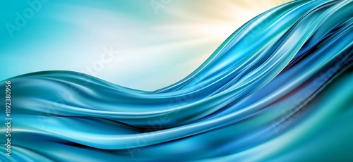 Wallpaper Mural Digital Technology Background with Binary Code and Blurred Abstract Waves, Data Transfer Concept in Virtual Reality Digital World Torontodigital.ca