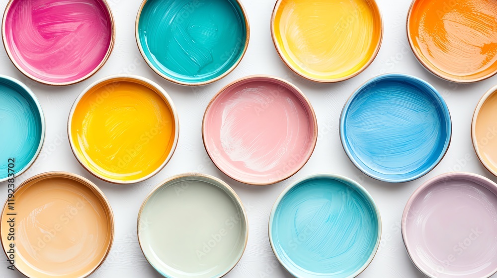 Nutrition improving well-being, colorful plates, positive health impact, and vibrant food art Nutrition improving well-being, colorful plates, positive health impact, and vibrant food art